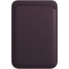 Apple MMOT3ZE/A MagSafe Leather Wallet - Dark Cherry