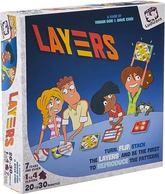 Layers Family Game Of Changing Shapes & Designs - New Sealed - Image 1 of 4
