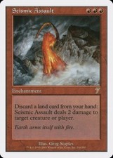 Seismic Assault 7th Edition NM Red Rare MAGIC THE GATHERING MTG CARD ABUGames