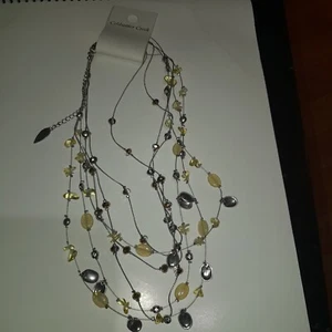 Perle HALSKETTE PERLE.UND PERLE Multi-Strang Kette Halskette COLDWATER CREEK - Bild 1 von 9