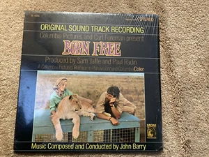 Born Free Soundtrack - Vinyl LP John Barry 1966  IN SHRINK VG+/EX - Imagen 1 de 6