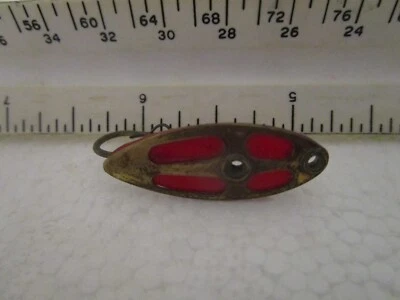 South Bend Mancha Solar Rojo/Dorado Flyrod Talla Foto 1 de 2