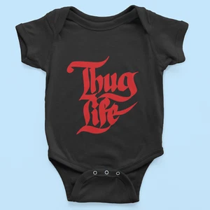 Bio Baumwolle Babystrampler Tupac Amaru Shakur 2pac musik hip hop biggi - Bild 1 von 5