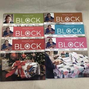 Lot Of 6 Missouri Star Quilt Company BLOCK Idea Books 2014-2016 - Picture 1 of 22