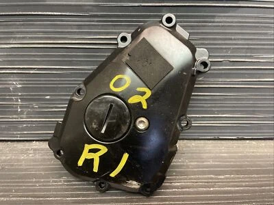 Yamaha YZF R1 2002 cubierta de distribución derecha del motor, cubierta del motor OEM #101823 Foto 1 de 4