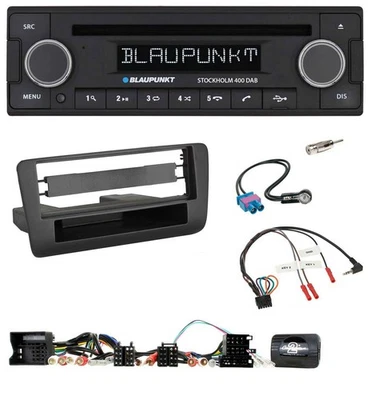 Blaupunkt Lenkrad Bluetooth DAB CD USB Autoradio für Audi A1 (2010-2019) - Bild 1 von 4