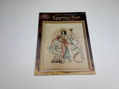 American School Of Needlework Egyptian Angel Cross Stitch Pattern Baatz 2R - Image 1 of 3