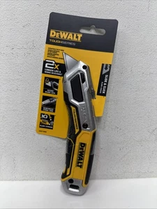 DeWalt Toughseries einziehbares Allzweckmesser schwarz/gelb DWHT10999 NEU - Bild 1 von 2