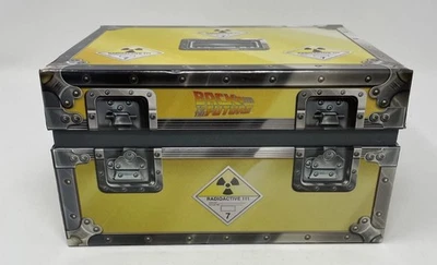 SDCC 2011 BACK to FUTURE Hot Wheels PLUTONIUM CASE BOX DeLorean Time Machine Car - Image 1 of 4