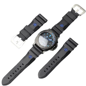 New Waterproof Watch Band Fit for Panerai Submersible Luminox Wristwatches Strap - Bild 1 von 37