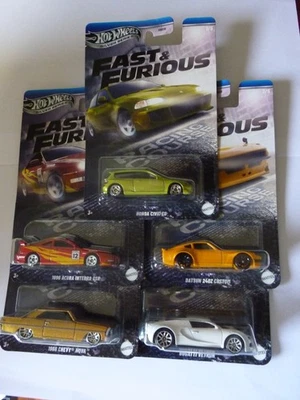 Hot Wheels Silver Series Fast & Furious Racing Course Full Set - image 1 of 4