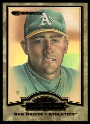 Donruss #7 Ben Grieve 1998 béisbol Oakland Athletics Foto 1 de 2