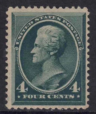 US Scott 211 4c Jackson of 1883 MNG cm50 - Image 1 of 2
