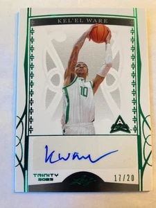 2023 Leaf Trinity Kel’el Ware Auto Rookie Card Heat RC SSP #17/20 - Picture 1 of 2