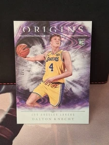 2024-25 Panini Origins Dalton Knecht SWIRL /3 BOOKEND Lakers SSP FOTL Rookie RC - Picture 1 of 11