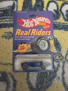 Hot Wheels Blackwall Real Riders CLASSIC COBRA Blue GYG #4369 NEW in BLISTER !! - Picture 1 of 5