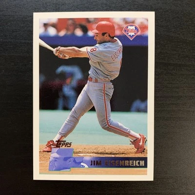 1996 Topps Jim Eisenreich Philadelphia Phillies #66 - Image 1 of 2