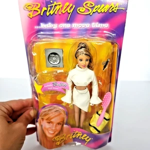 Vestido blanco muñeca Y2K nuevo en caja raro Britney Spears bebé una vez más Play Along 1796 - Imagen 1 de 8