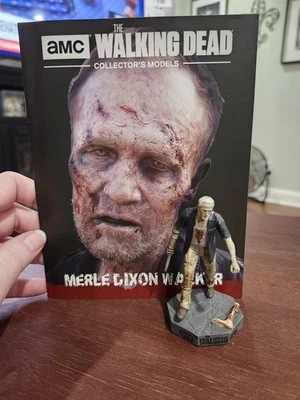 EAGLEMOSS The Walking Dead Collector Model Merle D. Walker Pre-own NO BOX w/book - Image 1 of 4