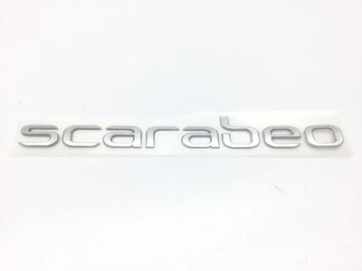 TARGHETTA LATERALE SCARABEO APRILIA SCARABEO 4T 100 2009 VAC/VAA - Immagine 1 di 3