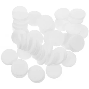 50 Pcs Perfume Diffuser Pads Office Travel Essential Oil Necklace - Picture 1 of 12