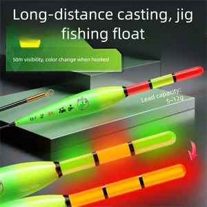 Indicator Electronic Fishing Float Long Tail Bobbers Buoy Night Fishing - Picture 1 of 12