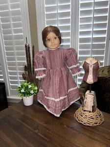 Abito storico 18 in bambola vestito fatto a mano Marie Grace Cecile Felicity Caroline - Foto 1 di 7
