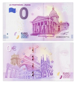 LE PANTHEON PARIS - 2019 - Touristenticket 0 Euro - Neu / UNC. - Bild 1 von 1