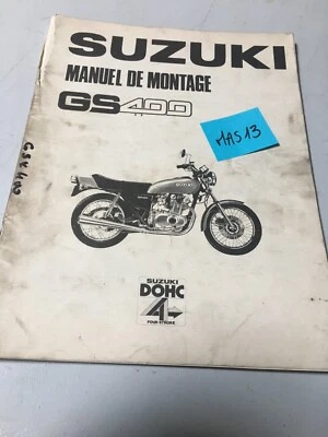 Suzuki GS400 GS 400 400GS Instrucciones Preparation Instalacion Manual Montaje - Imagen 1 de 4