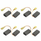 4 Pairs 15mmx8mmx5mm Electric Motor Carbon Brushes Power Tool for Angle Grinder