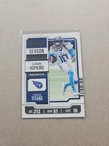 2023 Panini Contenders -  Goal Line Ticket #95 DeAndre Hopkins /5 - Picture 1 of 2