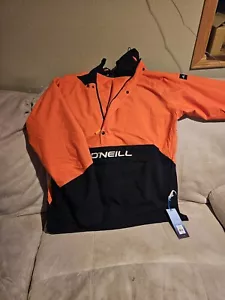 Nuevo con etiquetas Chaqueta Anorak O'Neill Azul Para Hombre Originales Naranja Negro M - Imagen 1 de 7