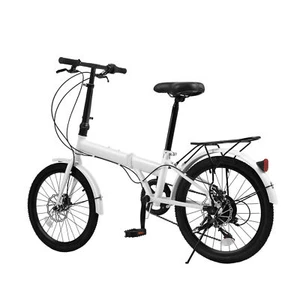 20 inch 7 Speed Folding City Bike Bicycle Folding Bike for Adults Lightweight - Picture 1 of 24