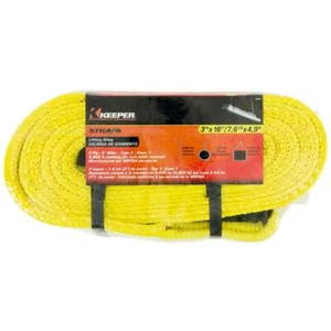 KEEPER 02638 16-ft 3-in 2-Ply Flat-Loop Polyester Lift Sling 8800/7040/17600-lb - Picture 1 of 2