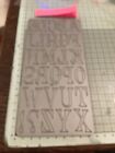 Tattered Lace Large uppercase alphabet die set ref5297a