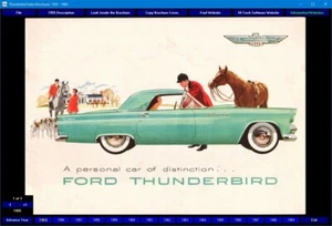 Thunderbird Sales Brochures 1955 - 1969 digital collection - Picture 1 of 3