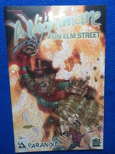 A NIGHTMARE ON ELM STREET PARANOID #1 PLATINUM FOIL VARIANT w/POSTER 2005 AVATAR - Picture 1 of 4