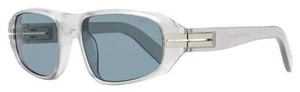 Gafas de sol Zegna Lanyard EZ0262 20A gris transparente 58 mm - Imagen 1 de 3