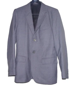 A.P.C.Gray 100%Wool Men's Blazer 2 Button Vents Sport Coat Size: S - Picture 1 of 4