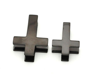 316L Stainless Steel Upside Down Cross Weights (PS-281)