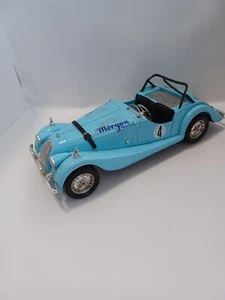 Modellauto Morgan Plus 8  TG2  hellblau Polistil 1:16 für Sammler - Bild 1 von 11