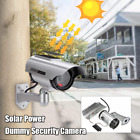 Solar Power Dummy Security Camera Fake with LED Outdoor Surveillance Waterproof