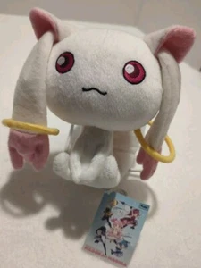 PUELLA MAGI ~ 8" KYUBEY Plush MADOKA MAGICA Anime PLUSH ~ Pre-Owned w/Tags - Picture 1 of 22