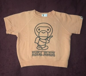 bape kids shirt Vintage 2002 Og Bape Kids Size 120 - Picture 1 of 7