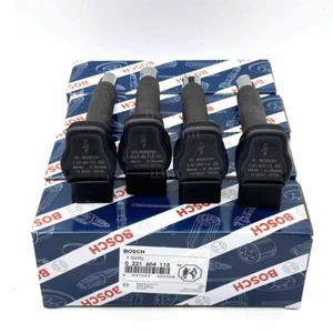 4X Ignition Coils 0221604115 For Bosch Audi A3 A4 A5 TT VW GTI 2.0L 06H905115B- - Picture 1 of 10
