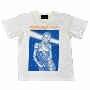 Hajime Sorayama Shirt White Sexy Robot Japan Medicom Toy Sync AIBO Size Small - Picture 1 of 5