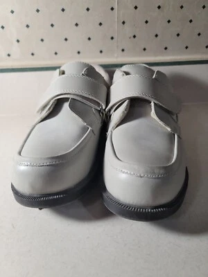 DR. SCHOLLS Mens Leather  Diabetic Walking Shoes ~ Size 9.5 D - Image 1 of 4