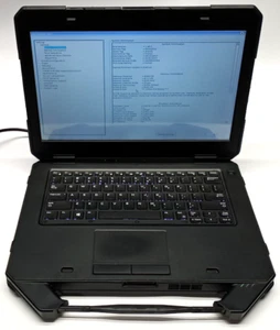 Dell Latitude 14 Rugged 5414 i5-6300u@2.40GHz 8GB RAM No HDD/OS/Battery BC697* - Picture 1 of 13