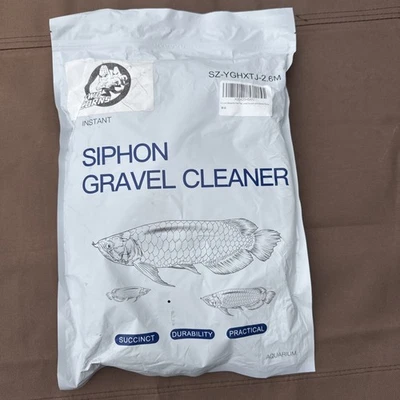 Aquarium Vacuum Gravel Cleaner Water Change Fish Tank Filter Siphon - Image 1 of 2