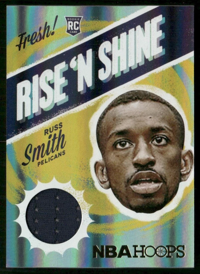 2014-15 Hoops Rise 'N Shine Patch Russ Smith RC New Orleans Pelicans #22 - Image 1 of 2